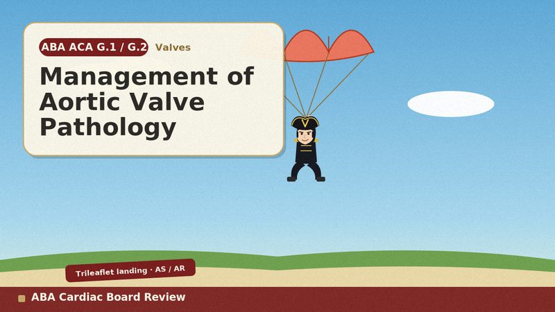 Management of Aortic Valve Pathology