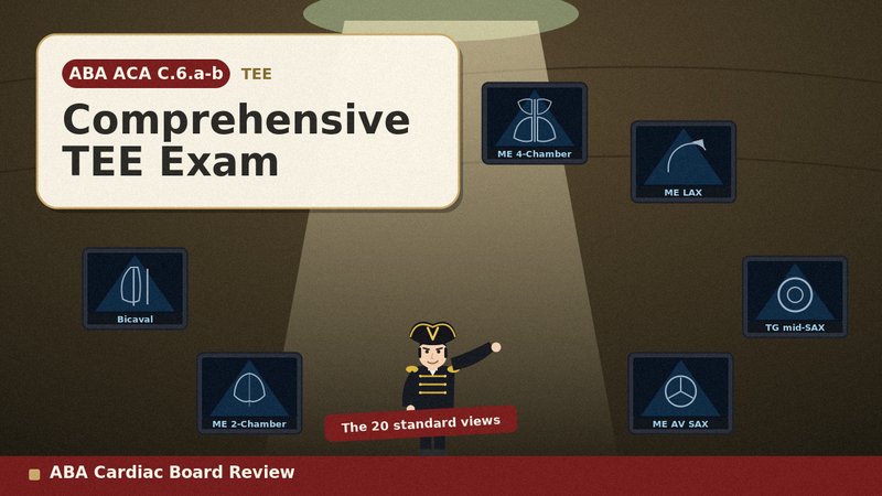 Comprehensive TEE Exam