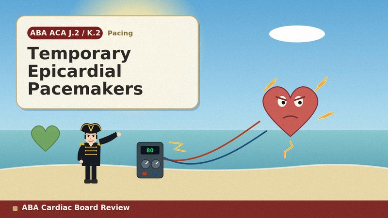 Temporary Epicardial Pacemakers