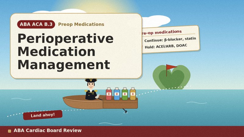 Perioperative Medication Management